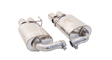 XForce (18-23) Mustang GT Fastback 304SS 2.5" Axle-Back Exhaust with Quad 4" OD Tips