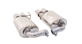 XForce (18-23) Mustang GT Fastback 304SS 2.5" Axle-Back Exhaust with Quad 4" OD Tips
