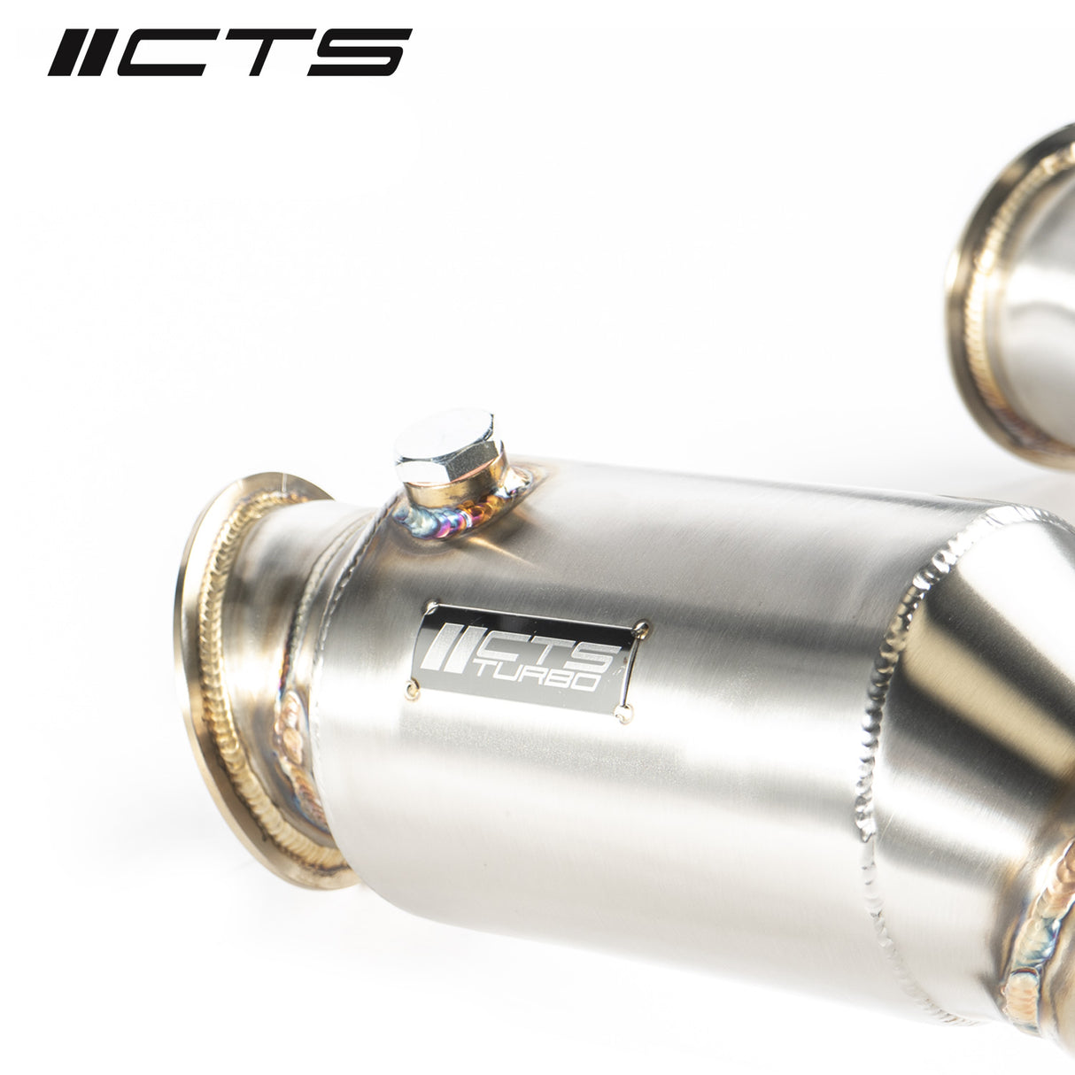 CTS Turbo® (20+) BMW M2/M3/M4 G8x 304SS 3" High-Flow 200 Cell Catted Down Pipes