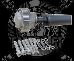 East Coast Driveline® (15-23) Dodge Charger 8-Speed 2-Piece Driveshaft with Upgraded Hanger