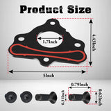 GM LS1/LS2/LS3/LS7/LT1/LT4/L83/L86 Camshaft Retainer Plate Gasket  