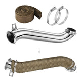 04-10 Silverado/Sierra 6.6L Duramax LLY/LBZ/LMM Catless Down Pipe

