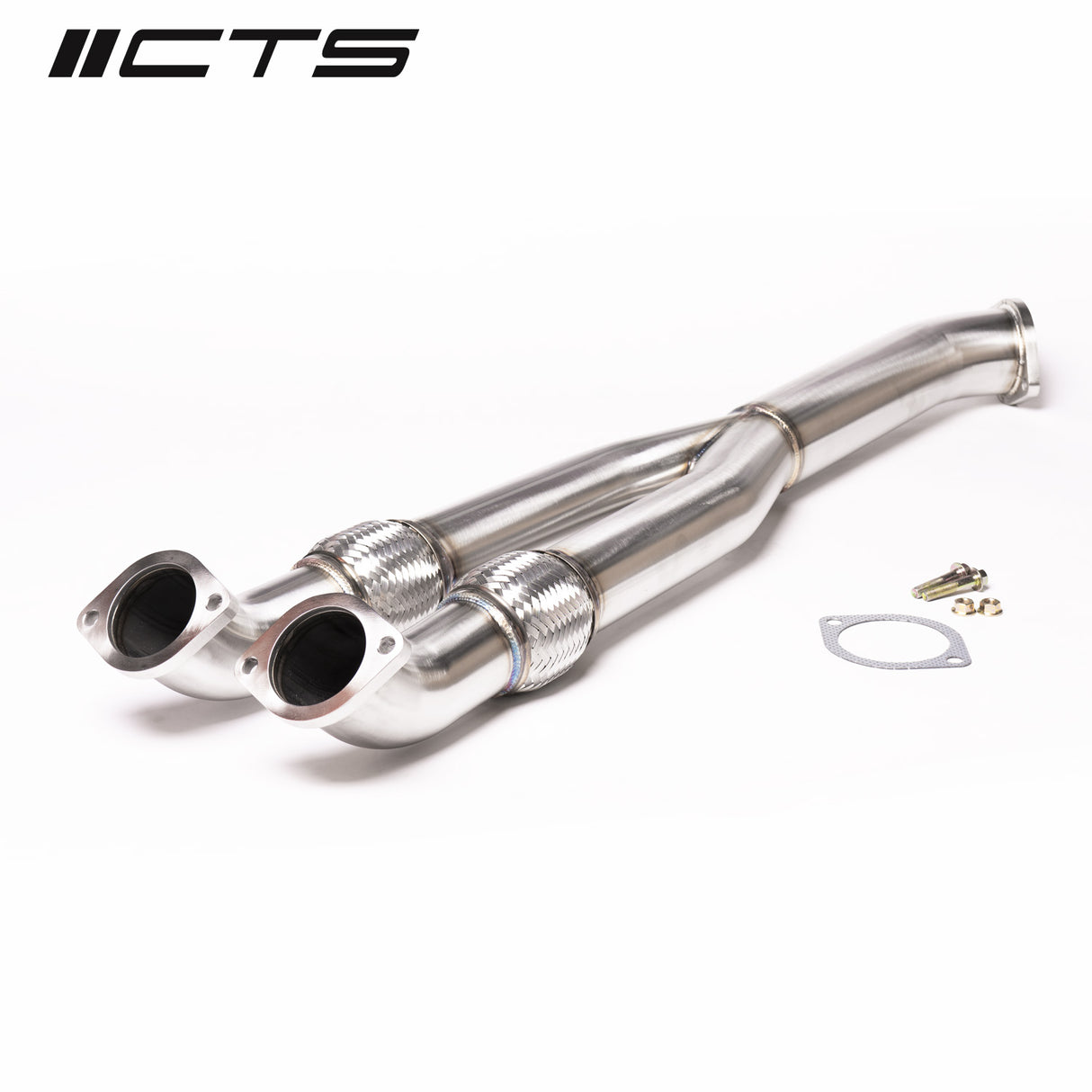 CTS Turbo® (09-24) Nissan GT-R R35 304SS 3" Catless Exhaust Mid-Pipes