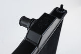 CSF 01-07 Mitsubishi Evo 7/8/9 Full-Slim Radiator w/12in Fan &amp; Shroud/-16AN - Black