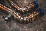 Valvetronic Designs® BMW X5M/X6M F95/F96 Valved Sport Cat-Back Exhaust with 4" OD Tips
