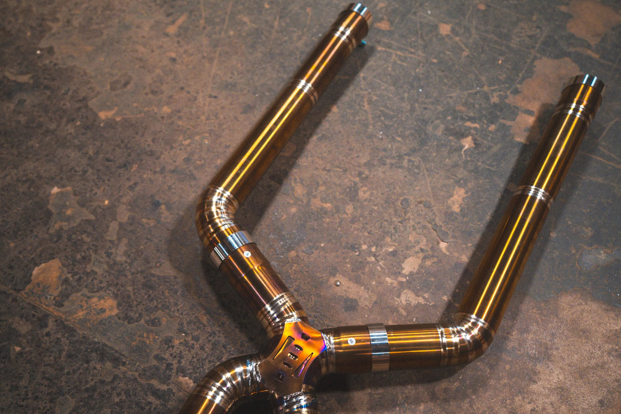 Valvetronic Designs® BMW M8 F91/F92/F93 Valved Sport Cat-Back Exhaust with 4" OD Tips