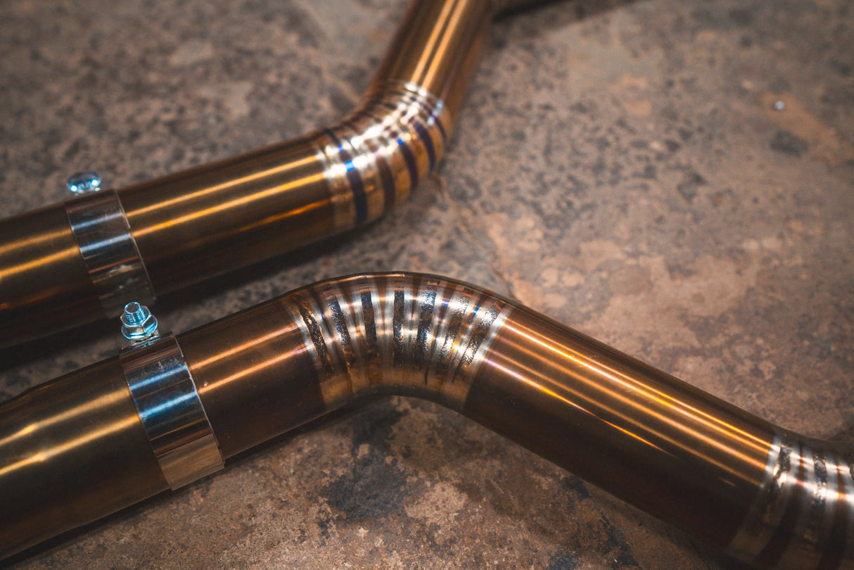 Valvetronic Designs® BMW X5M/X6M F95/F96 Valved Sport Cat-Back Exhaust with 4" OD Tips