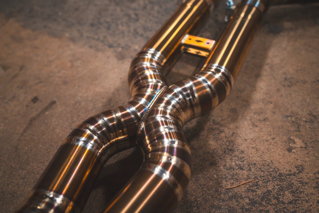 Valvetronic Designs® BMW X5M/X6M F95/F96 Valved Sport Cat-Back Exhaust with 4" OD Tips