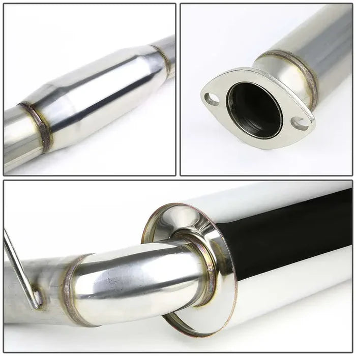 Flashark® (00-05) Mitsubishi Eclipse 3.0L V6 Cat-Back Exhaust with 4" OD Tip
