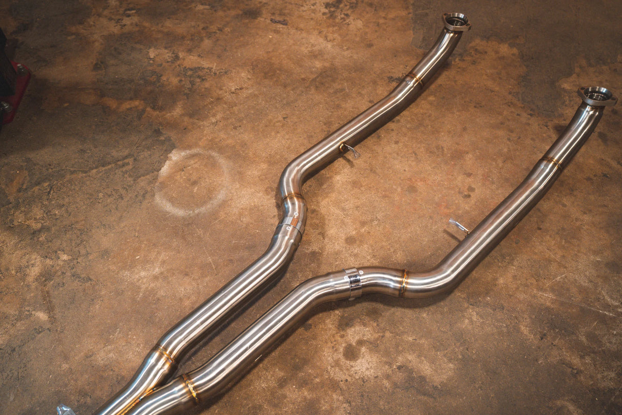 Valvetronic Designs® BMW F10 M5/F06 M6 Valved Sport Cat-Back Exhaust with 4" OD Tips