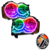 Oracle 08-10 Jeep Grand Cherokee SMD HL (Non-HID) - ColorSHIFT