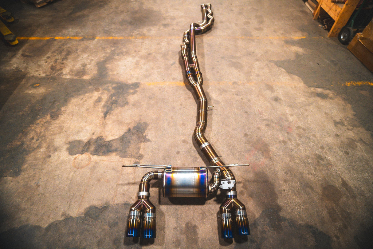 Valvetronic Designs® BMW M3/M4 F8x Valved Sport Cat-Back Exhaust with 4" OD Tips