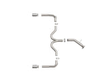 aFe Takeda 20-21 Kia Forte GT 1.6L (t) 3in to 2.5in SS Axle-Back Exhaust System w/ Polished Tips