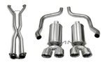 Corsa 06-08 Chevrolet Corvette C6 (A/T) 2.5in Xtreme Cat-Back Exhaust - 3.5in Twin Tips