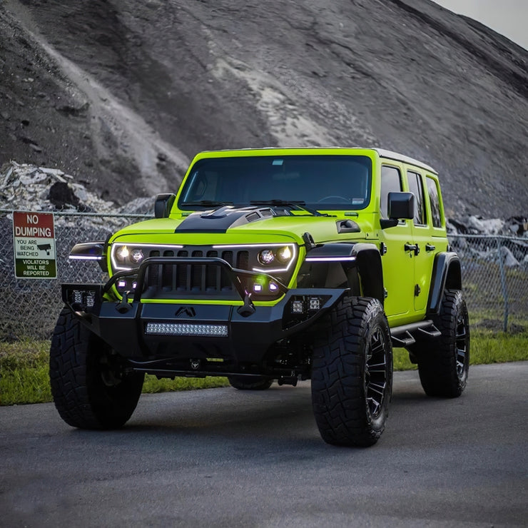 Oracle VECTOR Series Full LED Grille - Jeep Wrangler JL/JT - NA