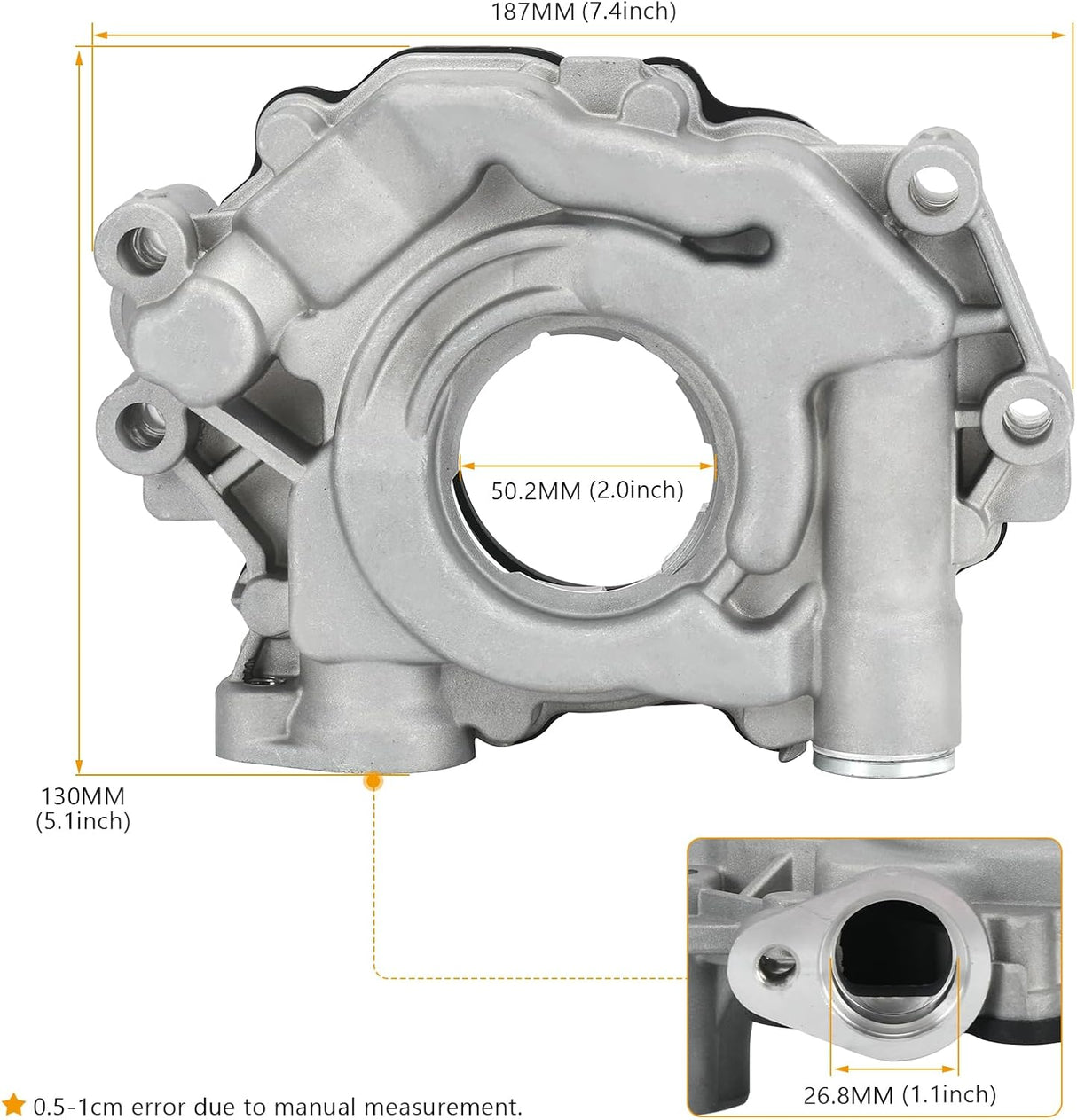 Mopar 5038398AE Dodge/Jeep/Ram 5.7L/6.4L OE Oil Pump Assembly

