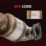 (17-18) Hyundai Santa Fe Sport 2.4L Front Exhaust Manifold Catalytic Converter