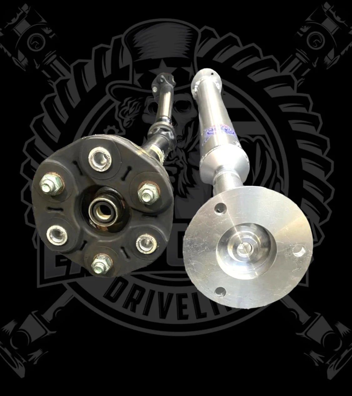 East Coast Driveline® (09-14) Challenger R/T 5-Speed 3.5" Steel 2-Piece OE Driveshaft (600 HP)