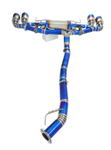 Kingman Speed® (09-24) Nissan GT-R R35 Blue Titanium Cat-Back Exhaust