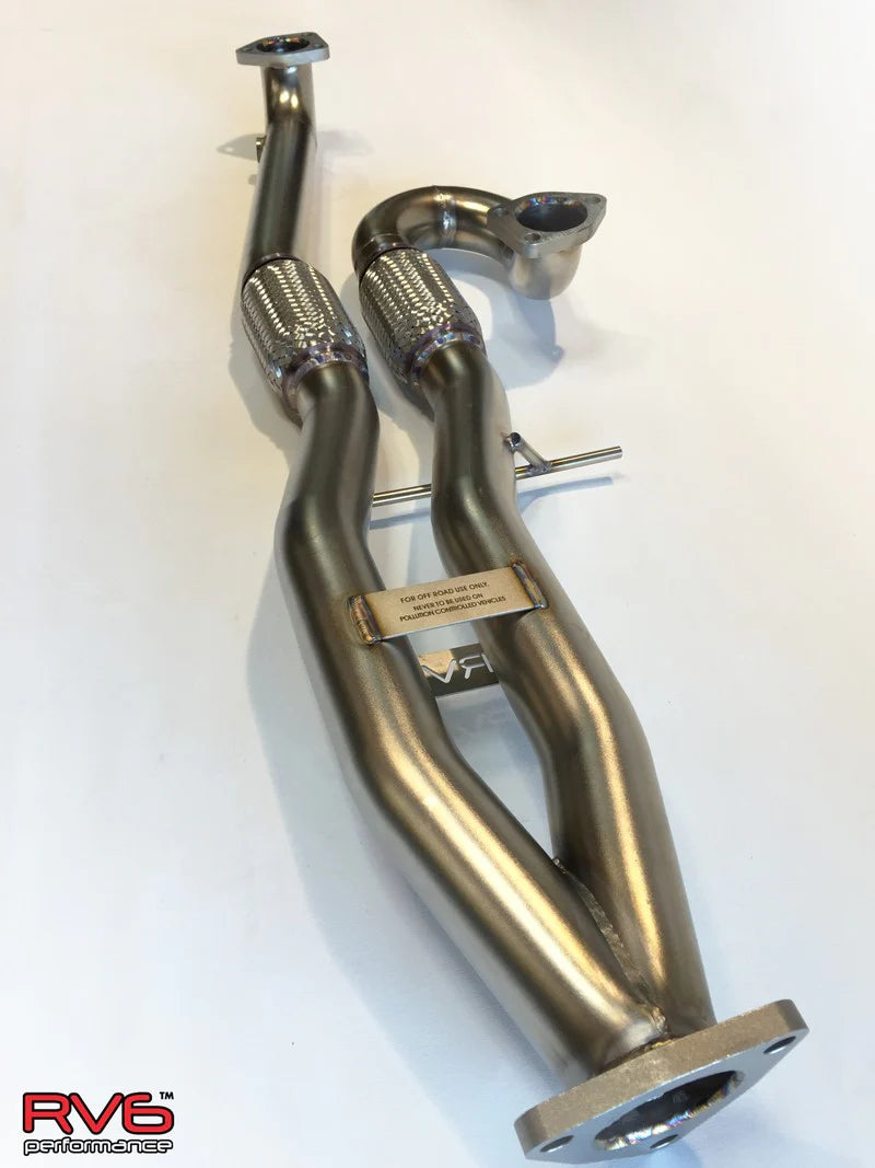 RV6 Performance® (13-17) Honda Accord Catted Long Tube J-Pipe Kit