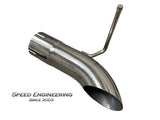 Speed Engineering® (07+) Silverado/Sierra 1500 V8 304SS 3.5" Cat-Back Exhaust with Axle Dump Exit
