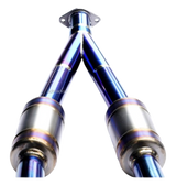 16-22 INFINITI Q50/Q60 2.0L M274 Blue Titanium Cat-Back Exhaust

