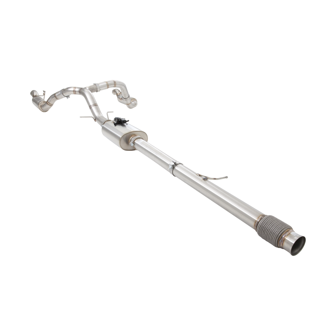 XForce (22-25) Silverado 1500 ZR2 304SS 3" Varex Valved Cat-Back Exhaust with 4" OD Tips