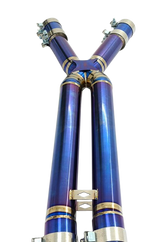 BMW M2/M3/M4 G80/G82/G87 Titanium Catless Exhaust Mid-Pipes