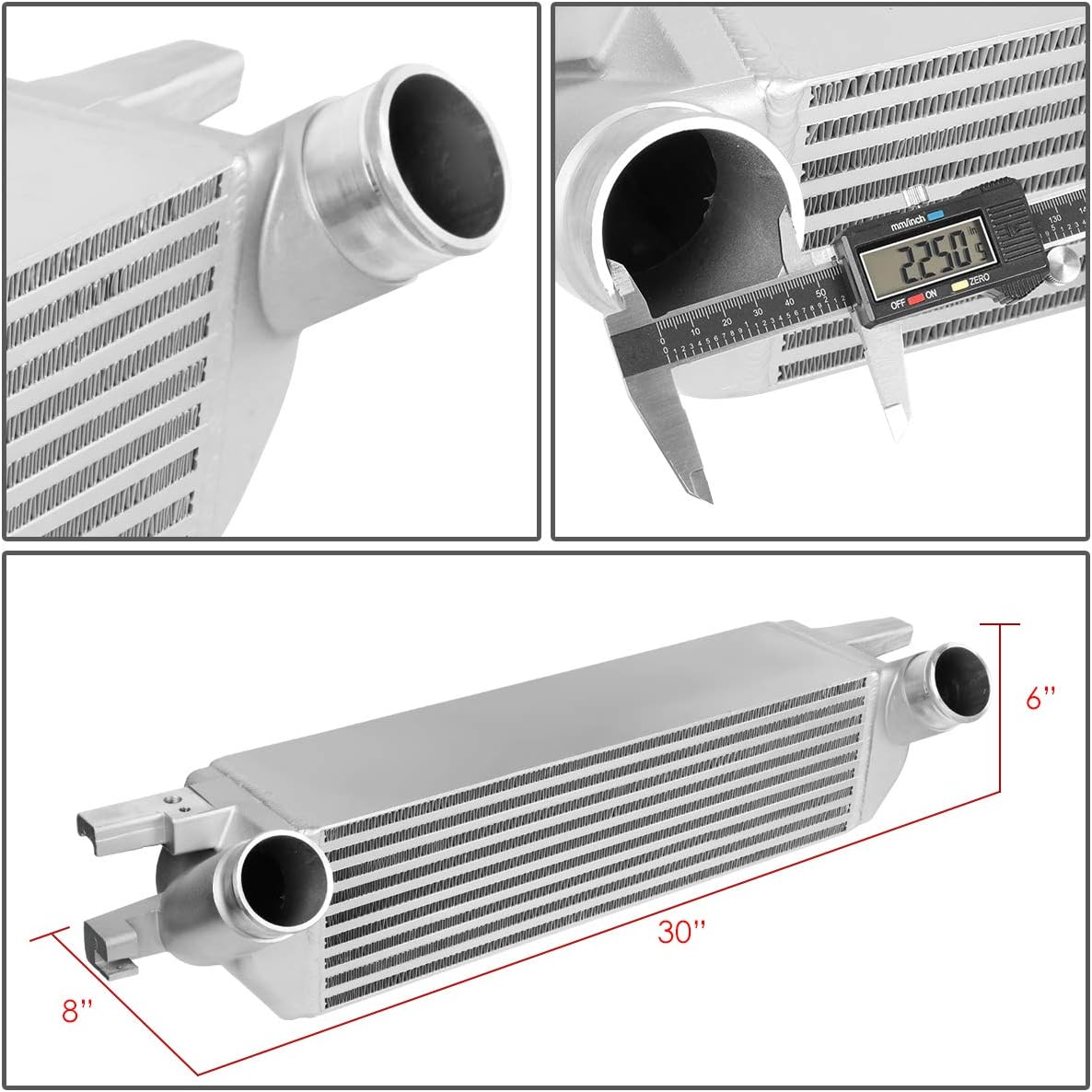 2015-2023 Ford Mustang S550 EcoBoost 2.3L High Capacity Intercooler