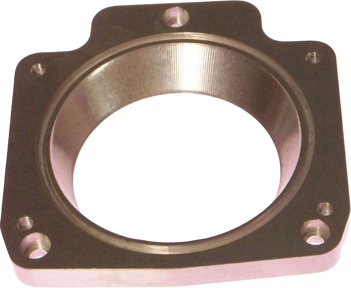 ICT Billet GM LSx Billet Aluminum Throttle Body Adapter (3 Bolt to 4 Bolt)