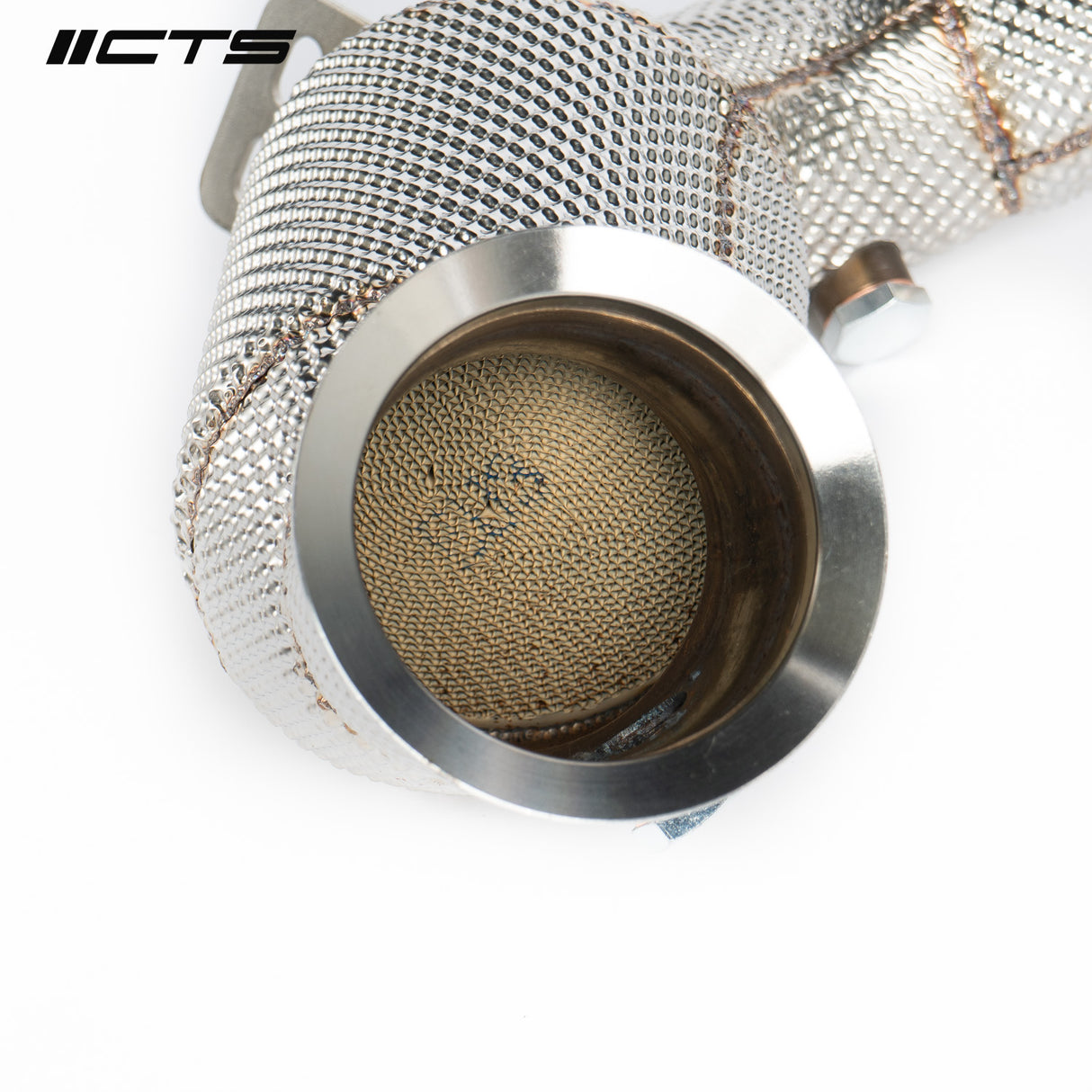 CTS Turbo® (17-20) Mercedes-Benz AMG E63 W213 304SS 2.75" Hi-Flo Catalytic Converters