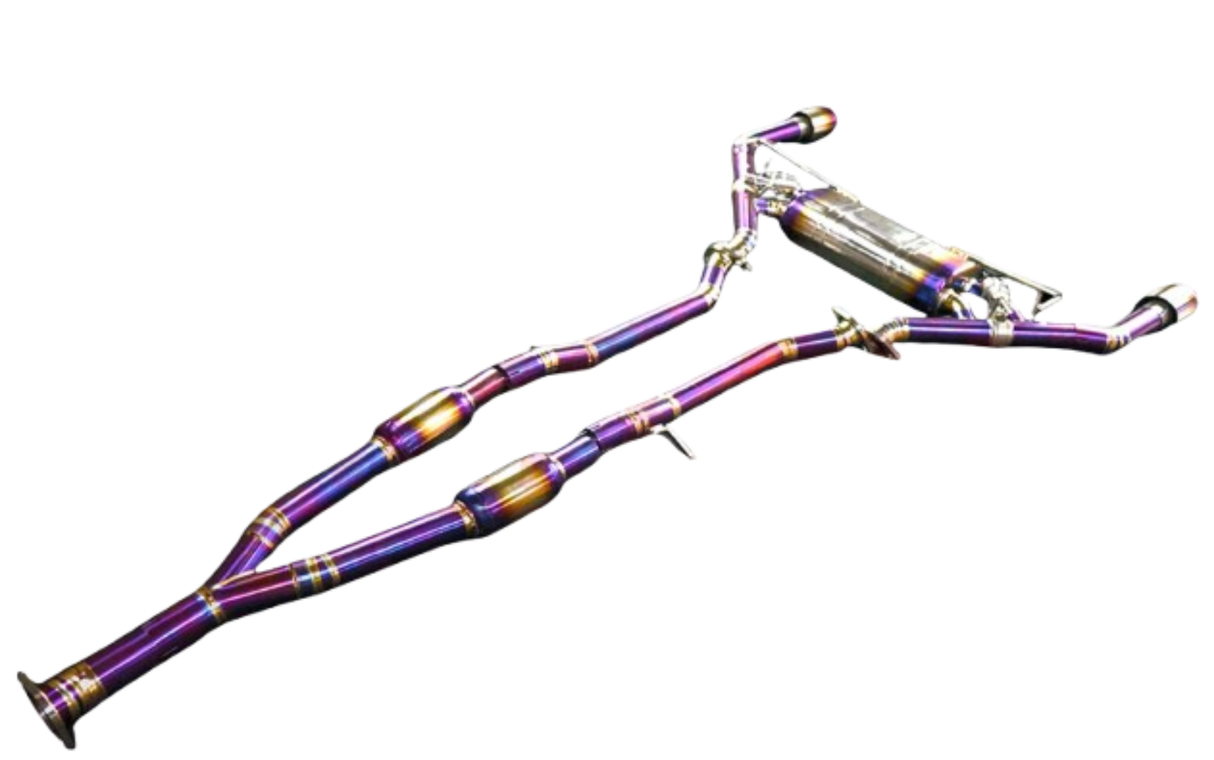 Infiniti Q50/Q60 3.0L V37 VR30DT Purple Titanium Cat-Back Exhaust 