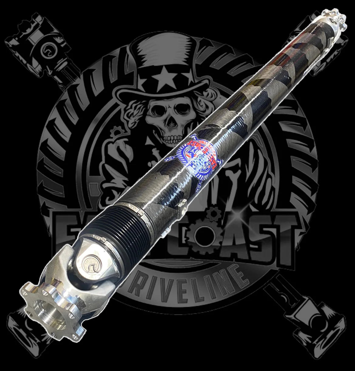 East Coast Driveline® Durango SRT Hellcat Front/Rear Upgraded Driveshafts