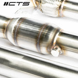 CTS Turbo® (09-21) Audi Q3/Volks Tiguan 1.8L/2.0L 304SS 3" Catted Mid-Pipe Kit
