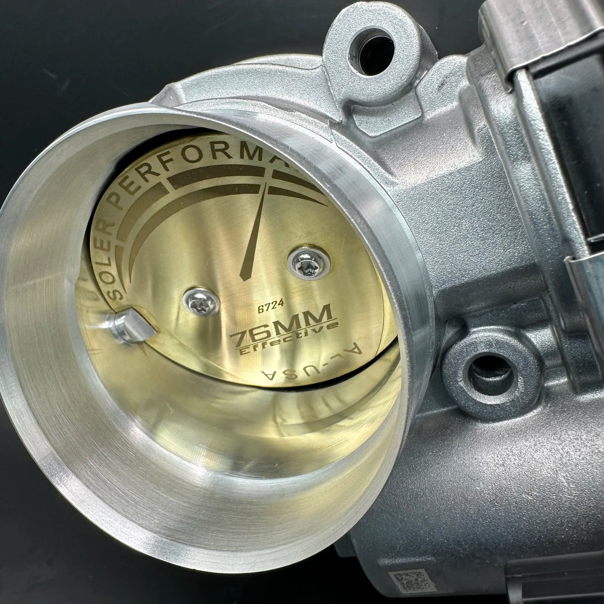 Soler Performance GM 3.6L LFX 76mm Electronic Ported Throttle Body


