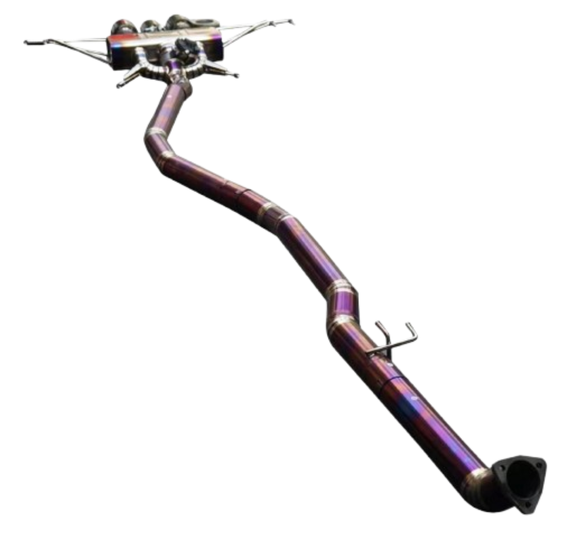 17-21 Honda Civic TypeR FK8 K20C1 Valved Titanium Cat Back Exhaust