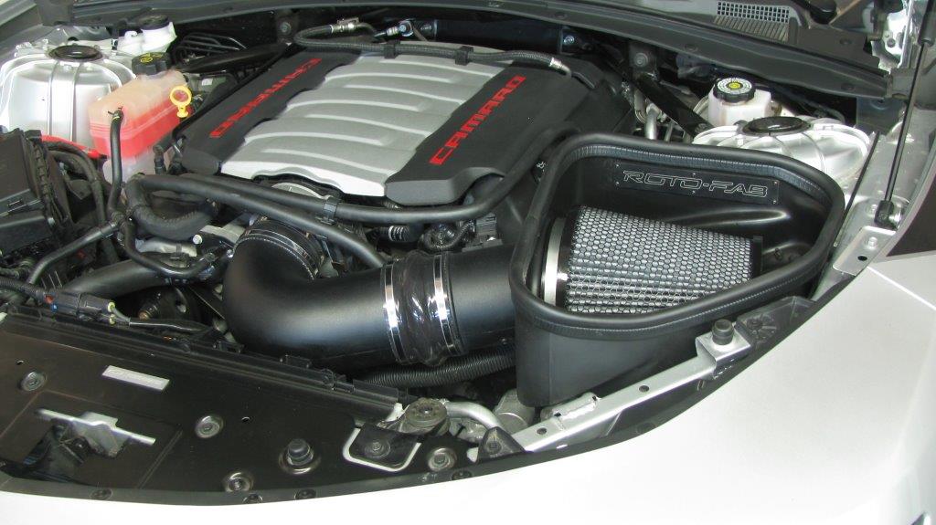 Roto-Fab® (16-24) Camaro SS LT1 Sound Tube Delete Cold Air Intake with Dry Filter
