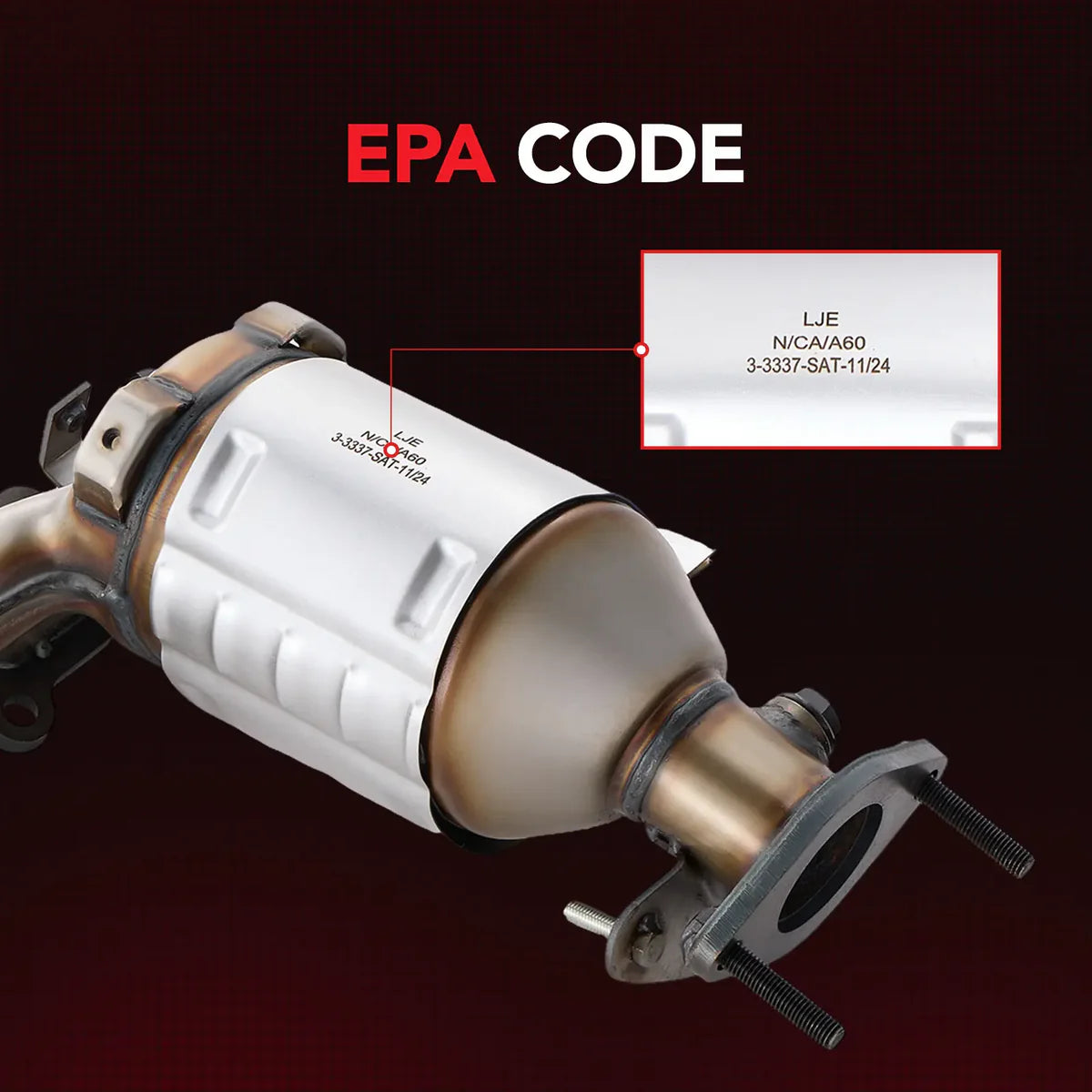 13-19 Ford Explorer/Lincoln MKS/MKT 3.5L/3.7L Catalytic Converter