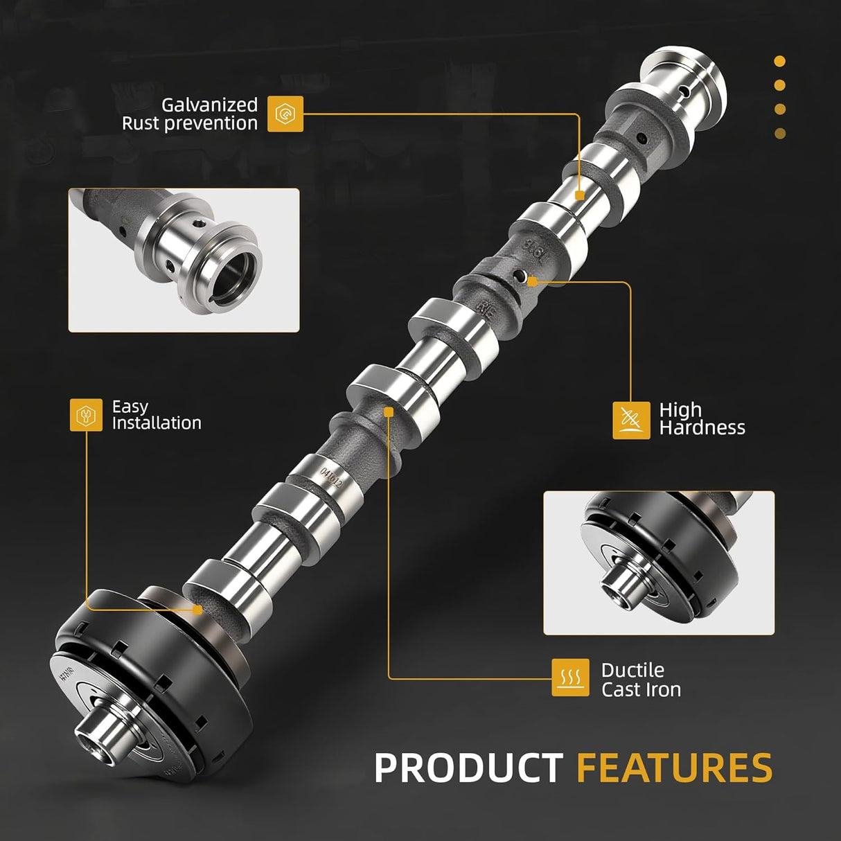 Kingman Speed® (11+) Mopar 3.6L V6 Engine Camshaft Set (5184377AG/5184378AG/5184379AG/5184380AG)
