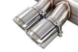XForce (20+) BMW M3/M4 G80/G82 304SS 3" Varex Valved Cat-Back Exhaust with Quad 4" OD Tips