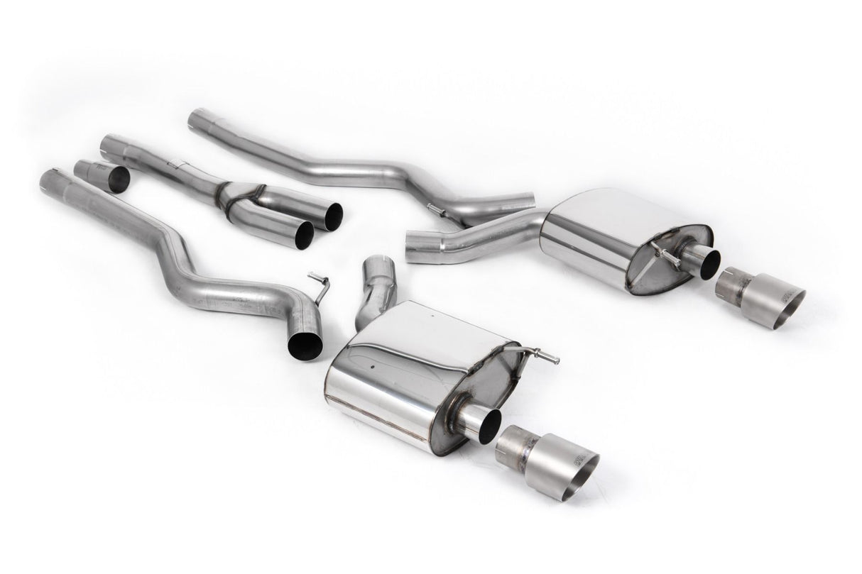 Milltek® (15-26) Mustang EcoBoost Fastback Non-Resonated Cat-Back Exhaust