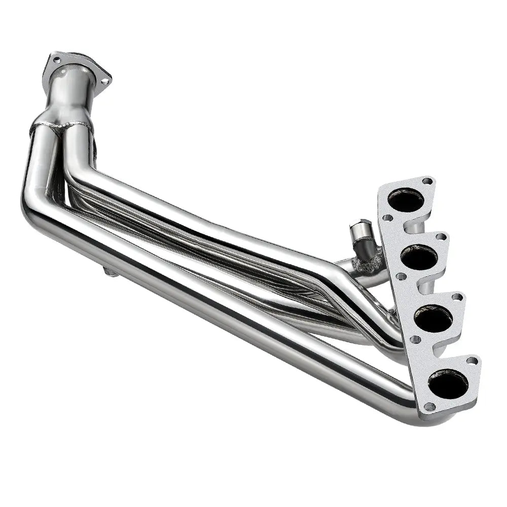 91-94 Nissan 240SX 2.4L KA24DE Long Tube Exhaust Header with Catless Mid-Pipe