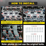 Mopar 3.6L V6 Aluminum Engine Lower Intake Manifold 05184199AF