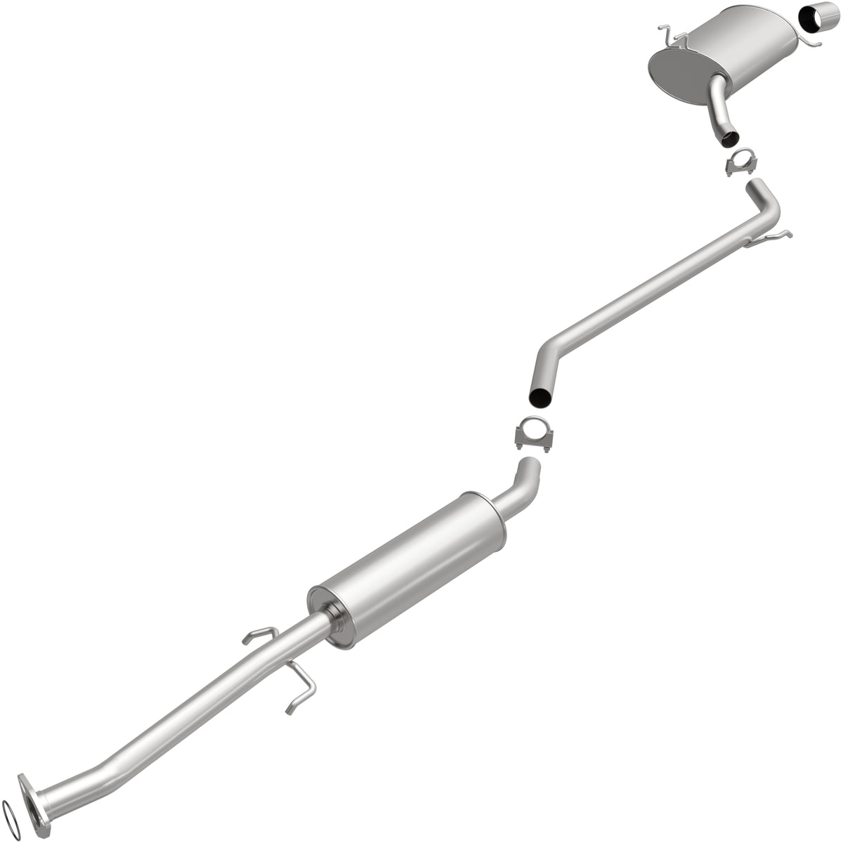 2008-2012 Honda Accord 2.4L i4 304SS Cat-Back Exhaust Single Tip