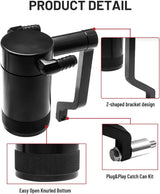 Dodge/Jeep/RAM 5.7L/6.4L HEMI Billet Oil Catch Can Kit (Z-Bracket)