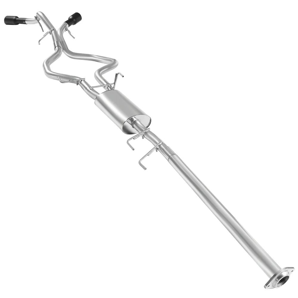 15-20 Ford F-150 2.7L/3.5L/5.0L Cat-Back Exhaust with 4" OD Tips

