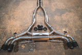 Valvetronic Designs® BMW X5M/X6M F95/F96 Valved Sport Cat-Back Exhaust with 4" OD Tips
