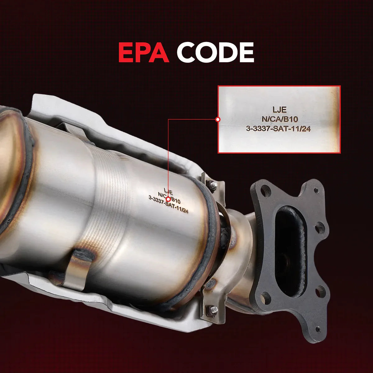 (06-11) Honda Civic 1.8L EPA Front Catalytic Converter
