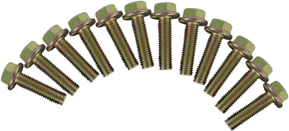 GM LS1/LS2/LS3/LS6/LQ4/LQ9/L96/L76/L92/L99 Zinc Header Bolts 12