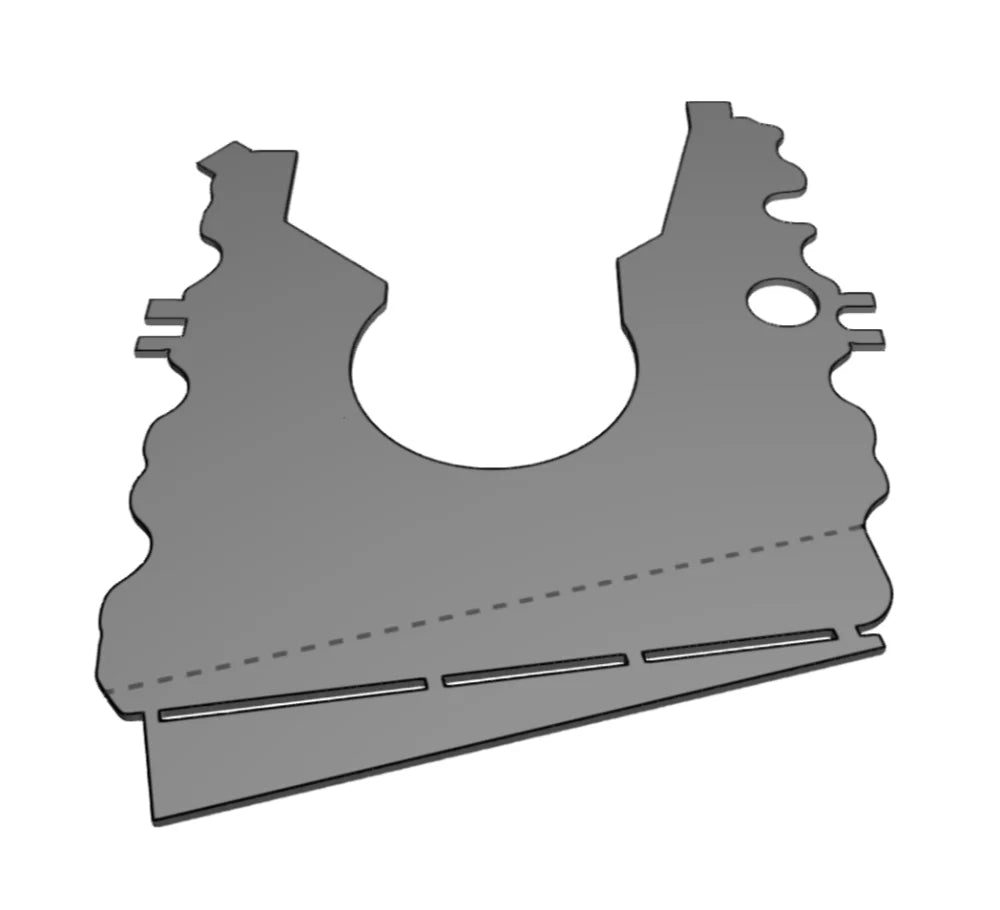 PLM® (99-09) Honda S2000 AP1/AP2 Oil Pan Baffle Plate Kit